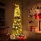 Costway 5'/6'/7'/8' /9' PVC Artificial Pencil Christmas Tree Slim Green